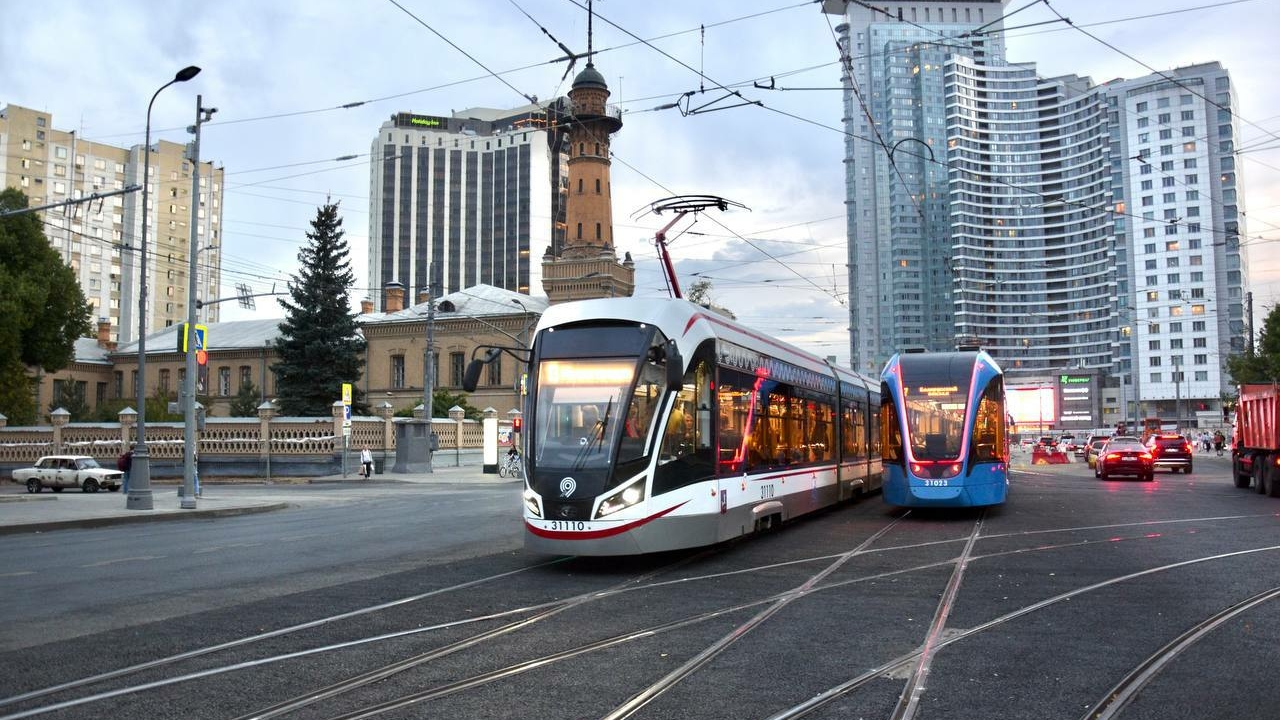 К 2040 году Москва окончательно перейдет на трамваи последнего поколения