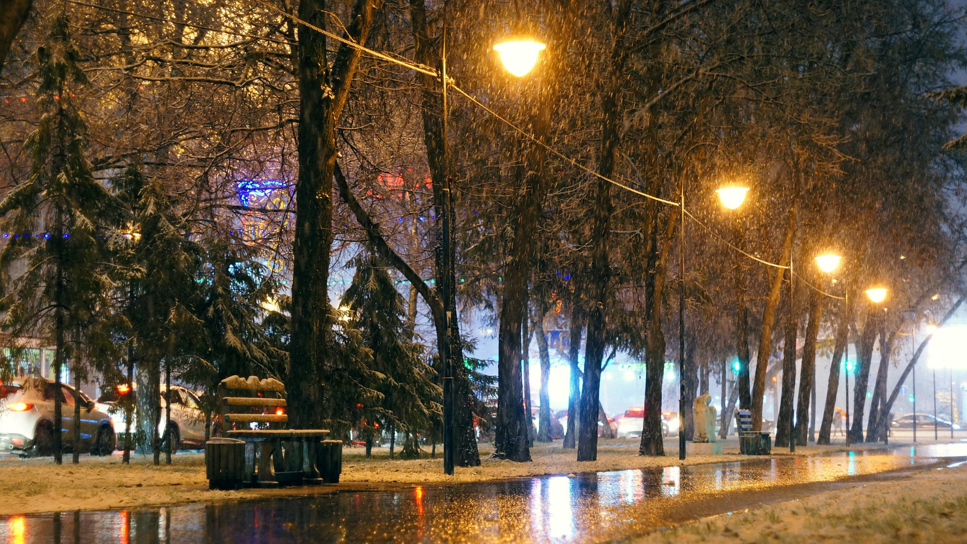 В среду Москву ждет гололедица и умеренный ветер