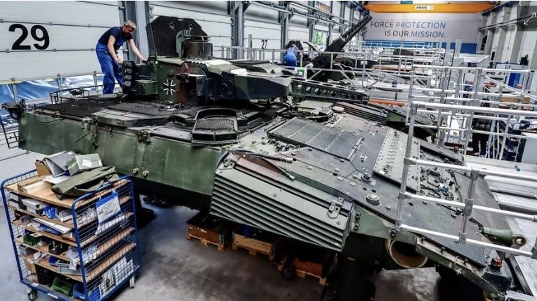 На Украине в 2024 году начнут производить танки компании Rheinmetall