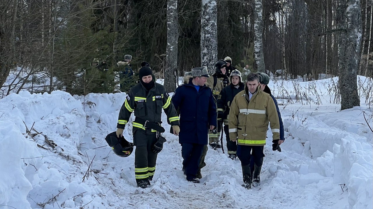 Весь экипаж и пассажиры погибли в результате крушения Ил-76 в Ивановской области