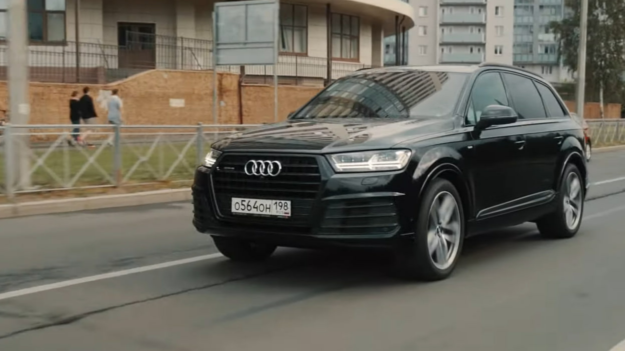 В Литве конфисковали Audi Q7 с российскими номерами