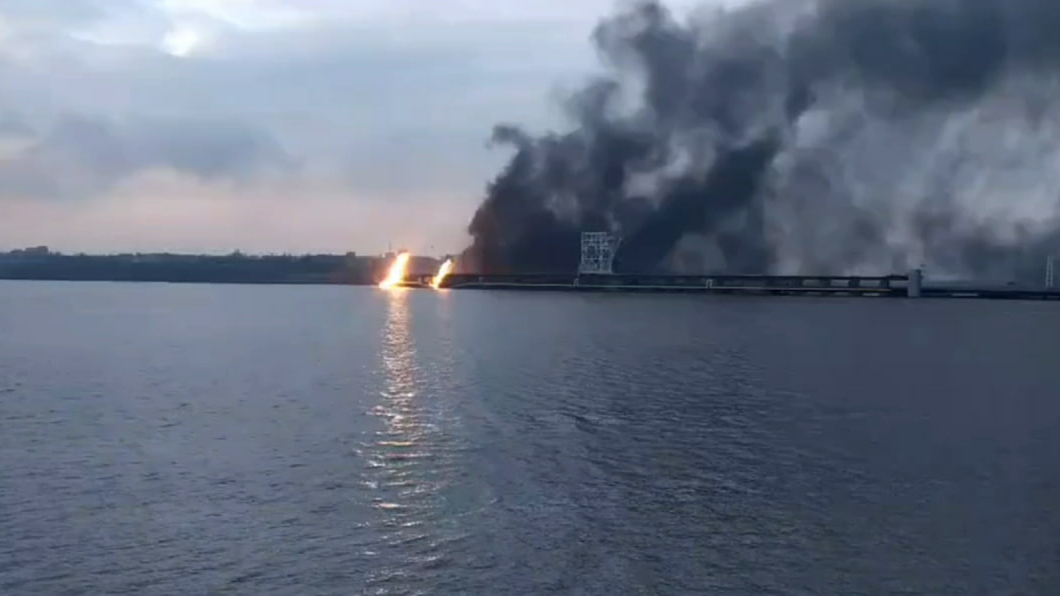 Днепровская ГЭС получила серьезные повреждения после обстрела