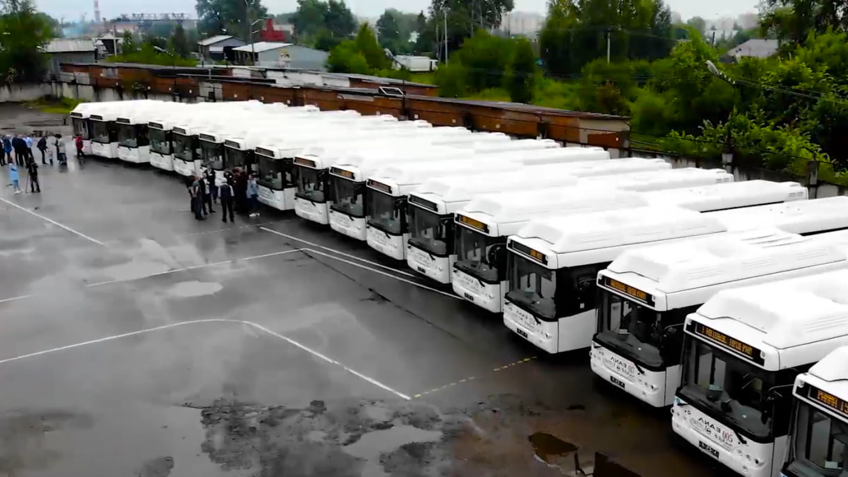 Череповец получил самую большую партию автобусов за последние 30 лет