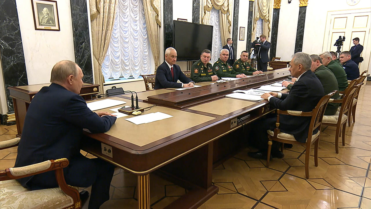 Путин объяснил замену Шойгу на Белоусова ростом военных расходов
