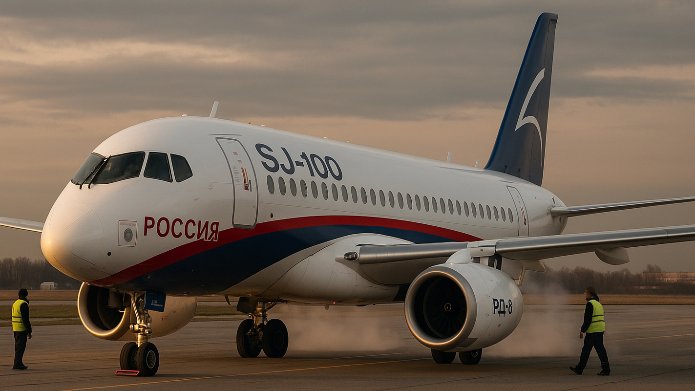 Импортозамещенный Superjet готов к первому полету, ждут подходящей погоды