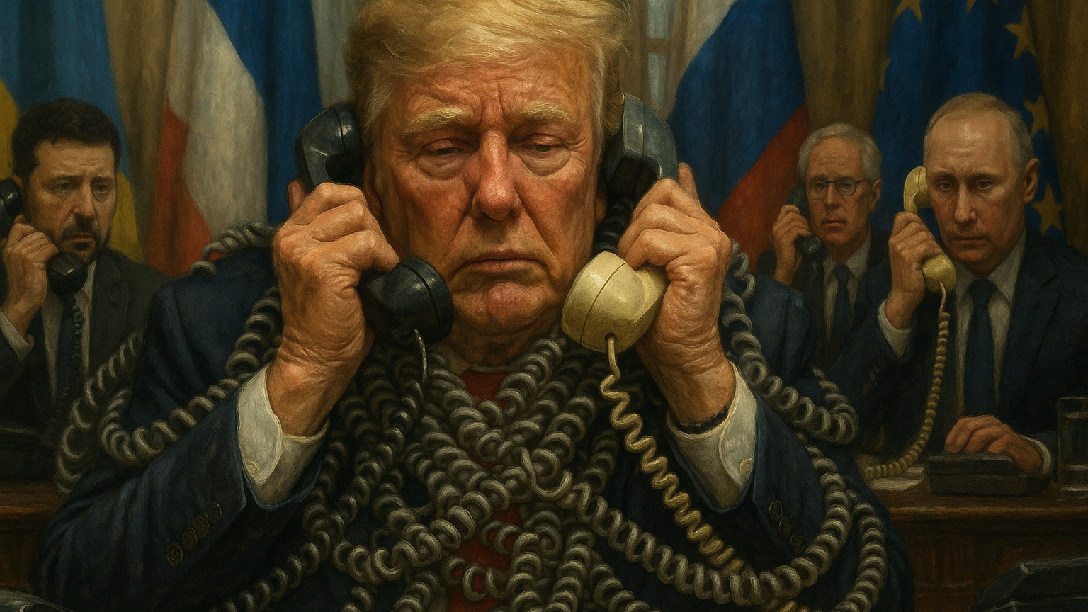Трамп пообещал позвонить Зеленскому после Путина, но не сдержался