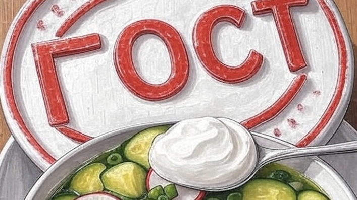 Росстандарт не будет вводить ГОСТы на окрошку и оливье