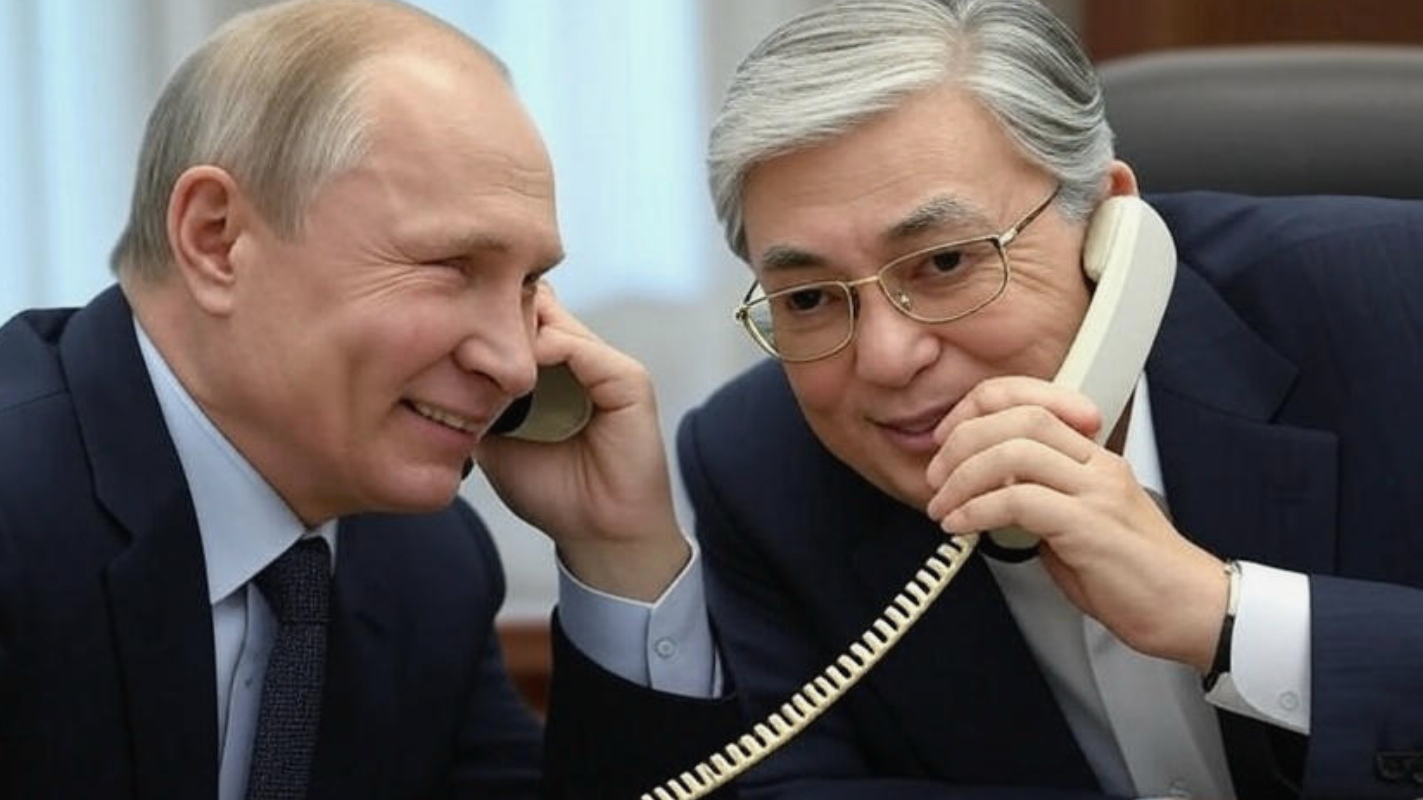 Путин и Токаев «обменялись мнениями» после переговоров по Украине