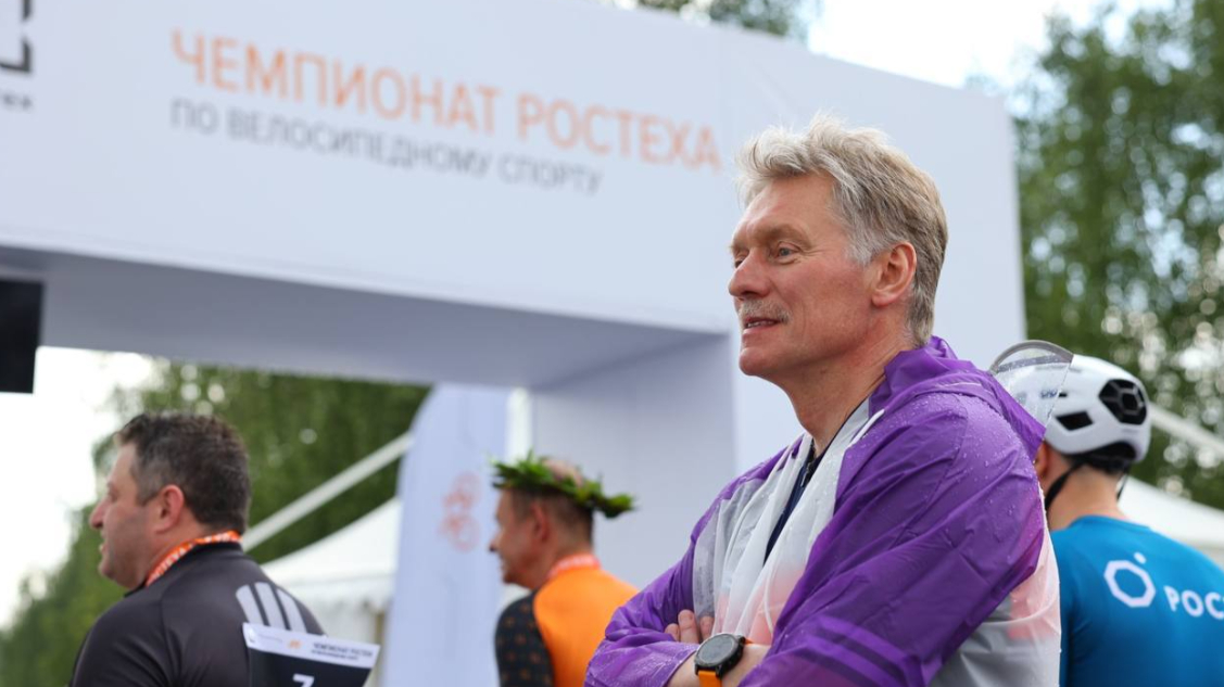 Песков на велогонке Ростеха успешно преодолел 40 км