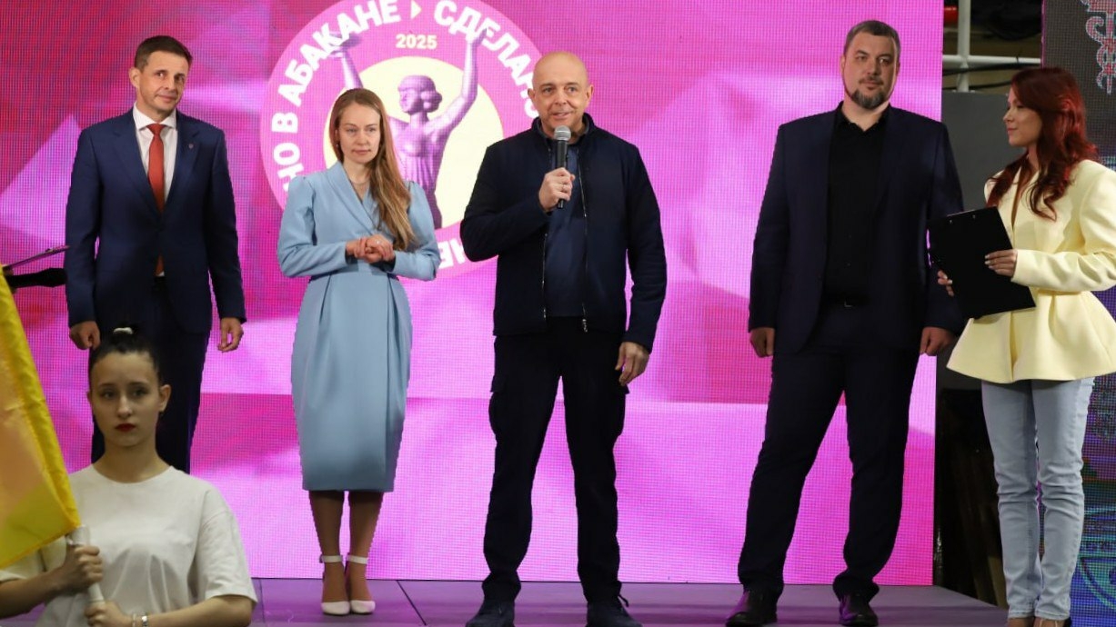 Сокол рассказал о рекорде на выставке «Сделано в Абакане»
