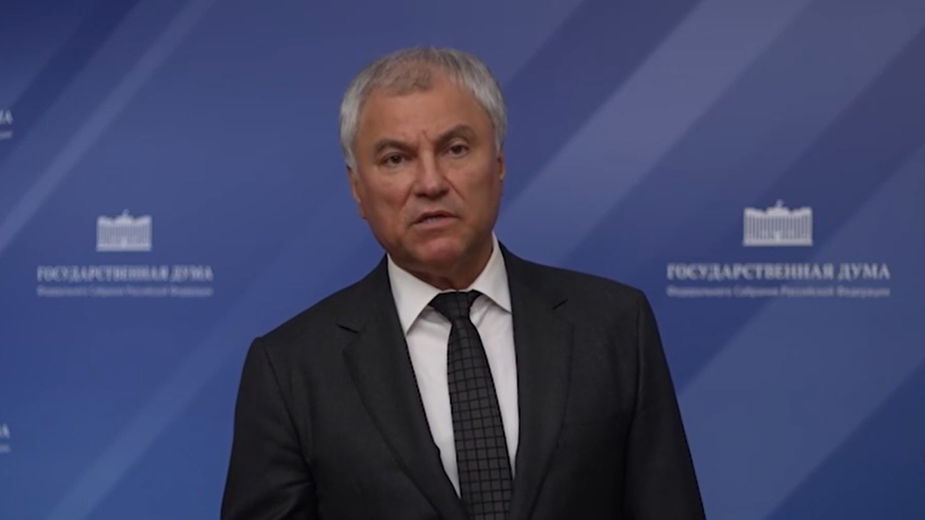 Володин о прямом конфликте с Германией: мы не хотим, но мы готовы