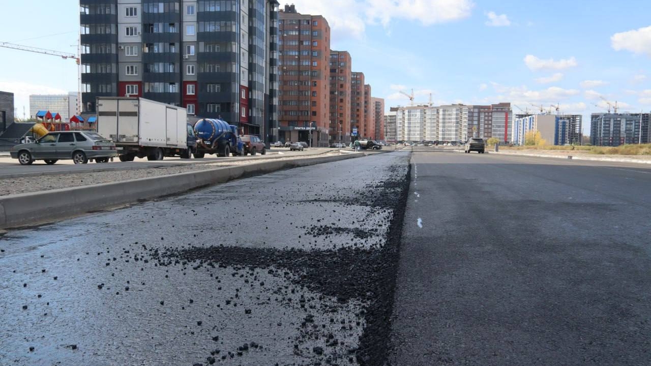 В Абакане продолжают реконструкцию дорог по программе «Градостроительная политика»