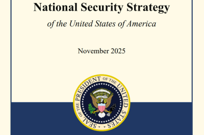Трамп опубликовал новую Стратегию нацбезопасности США