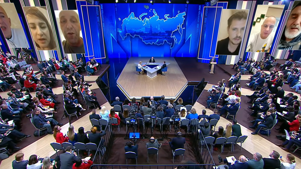 В Москве стартовала прямая линия с президентом России