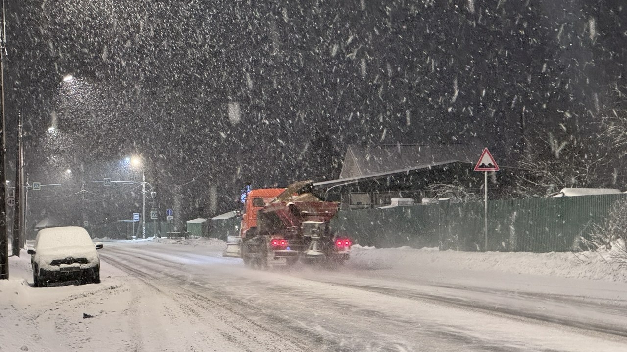 Вобликов призвал черняховцев к осторожности в связи со снегопадом