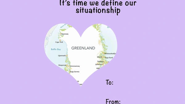 Белый дом опубликовал необычные валентинки с Гренландией