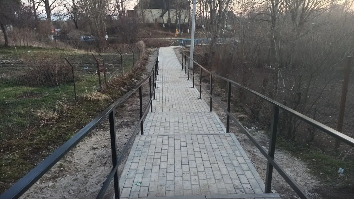 Виктор Вобликов: в поселке Каменское благоустрили пешеходную зону