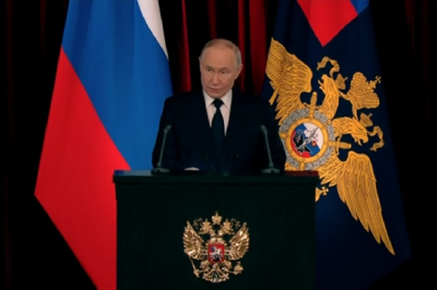 Путин перечислил задачи, стоящие перед МВД