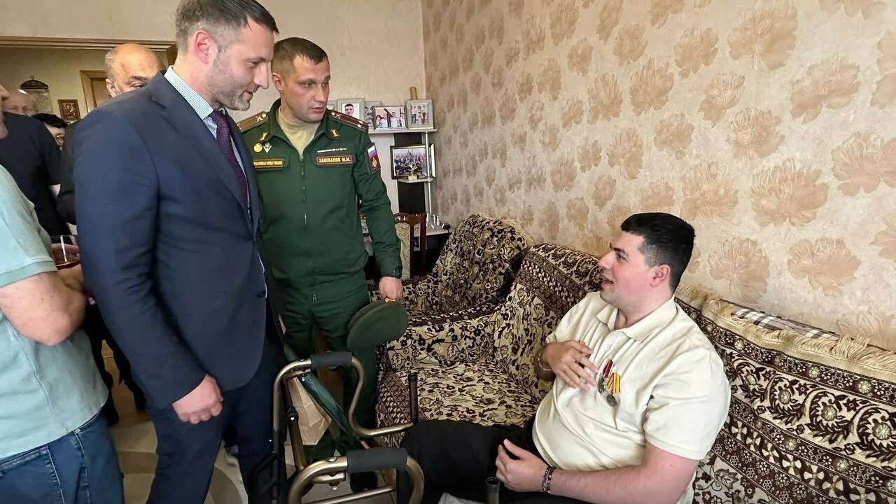 Вобликов: черняховец Дживан Акопян стал кавалером Ордена Мужества