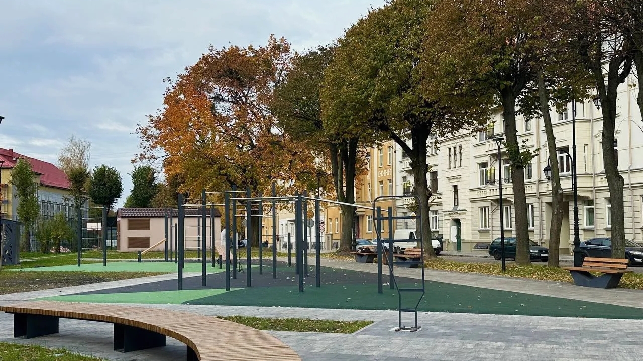 Сквер в Черняховске признали одной из лучших практик благоустройства