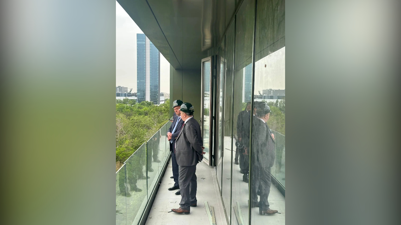 Строительство Торгового дома «Санкт-Петербург» в Ташкенте вышло на завершающий этап