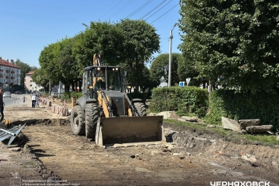 Вобликов: городскую среду Черняховска обновляют в соответствии с планом